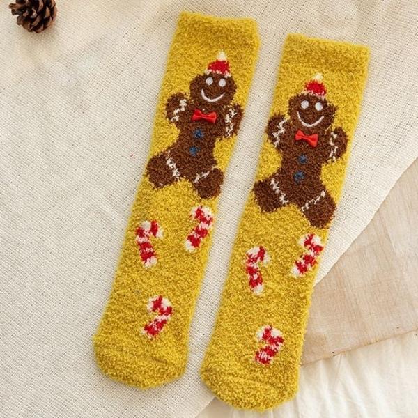 크리스마스캐릭터 도톰수면양말 연말 선물포장 옵션 (2개1세트상품)