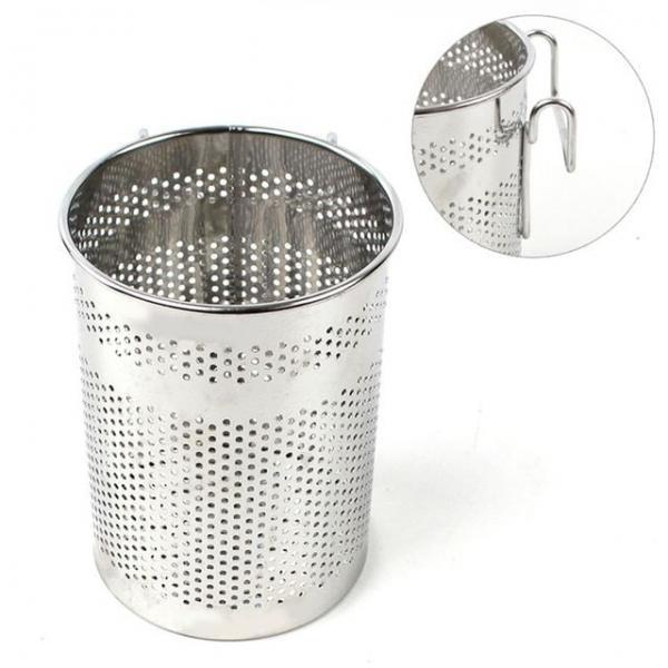 키친마이스터 스텐 원형수저통 걸이형