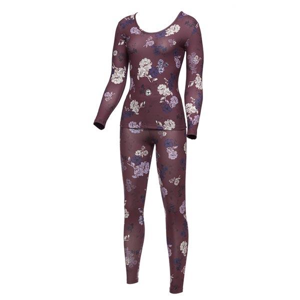 TRY 여성 텐셀본염 9부 나염내복 여성내의 상하세트