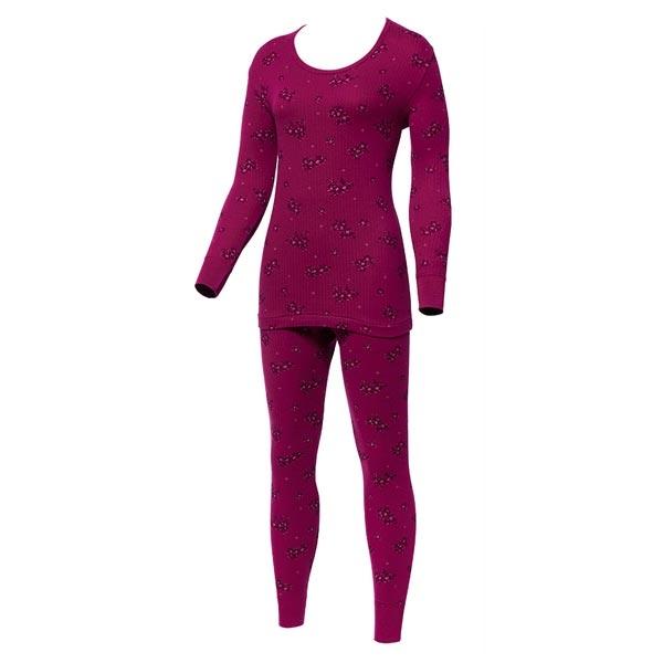 TRY 여성 뷰티보온날염 삼중직 내복 내의 상하세트