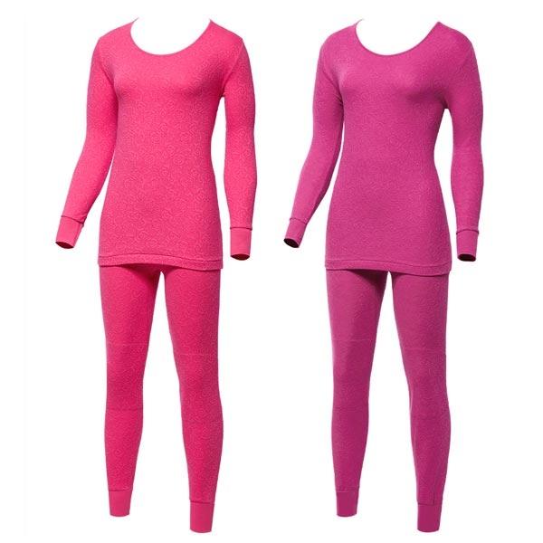 TRY 여성 한방 보온덧댐 삼중직 보온메리 내복세트