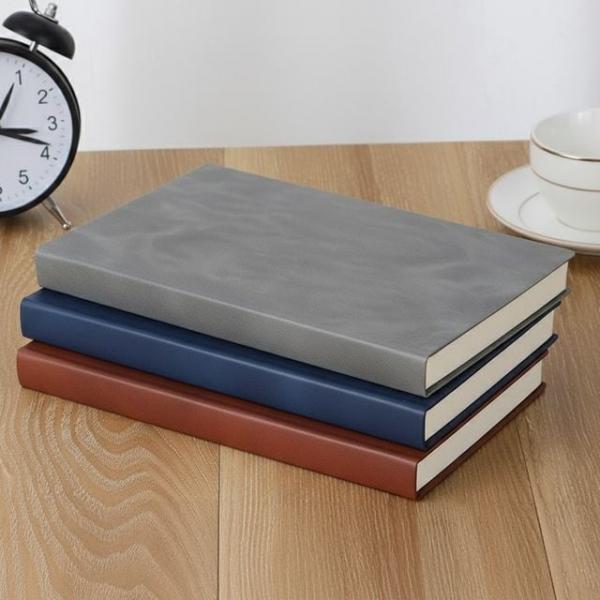 두꺼운 A5양피커버 유선 노트 다이어리