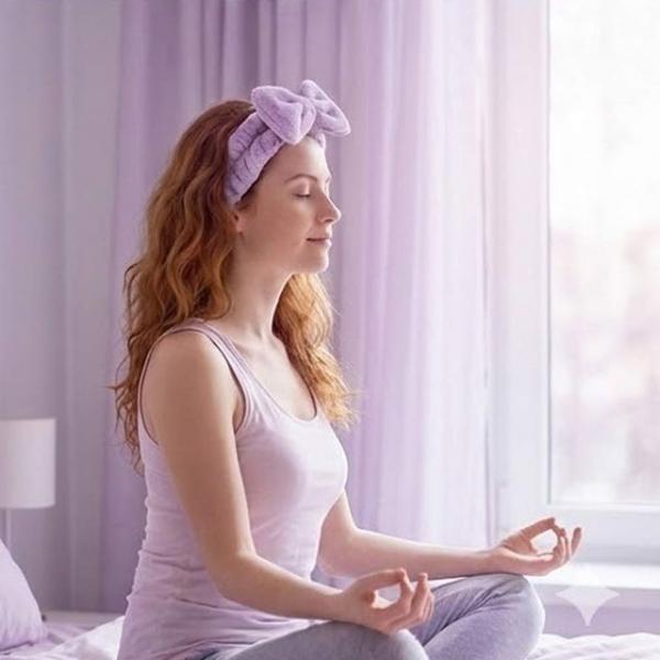 리본 세안밴드 세면 헤어 밴드