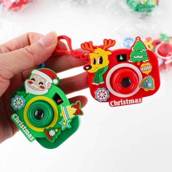 D15] 3000 크리스마스 사진기 키링 (8개세트)