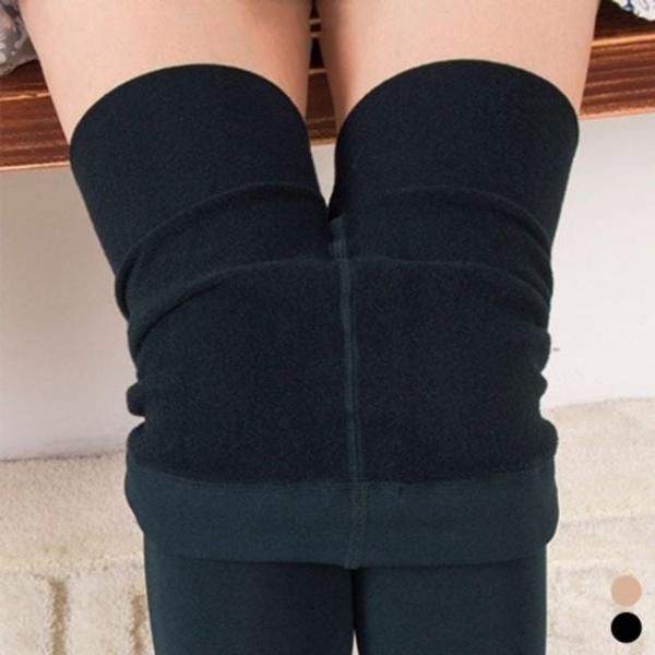 발열 기모 보온 융털 여성 레깅스 타이즈