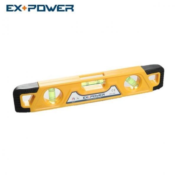 수평계 미니 클립형 V형 230mm 토피도 자석수평기