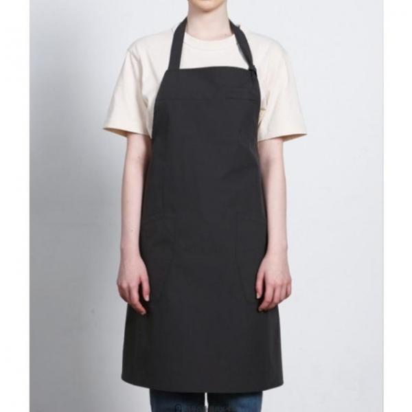 차콜 생활방수 무지 앞치마 공방 작업 앞치마 카페 바리스타 홀서빙 유니폼 단체