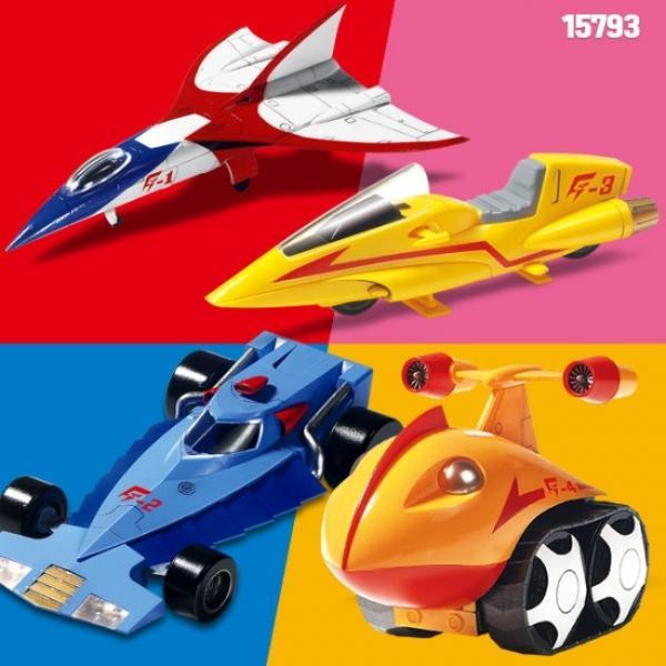 문방구시리즈 독수리오형제 G 메카 세트