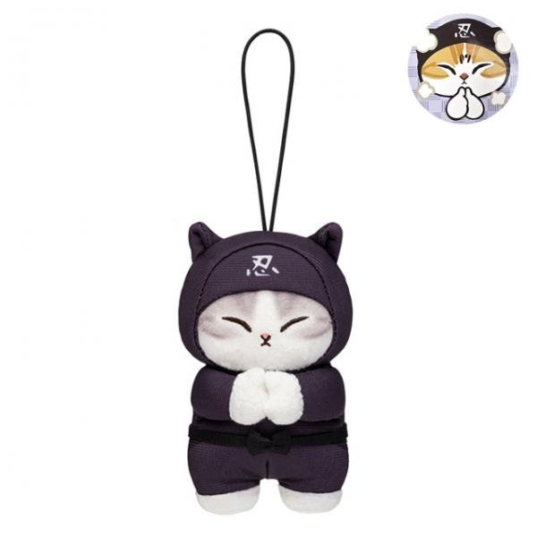 모후샌드 닌쟈냥 마스코트 인형 10cm_블랙