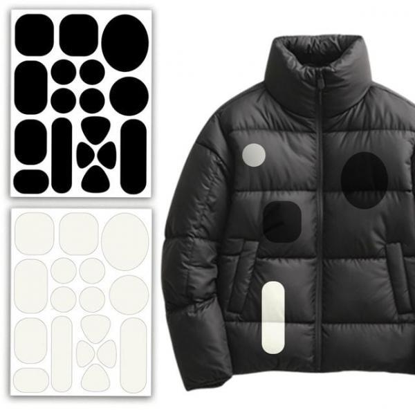 패딩 수선 패치 구멍 스티커 테이프 의류 잠바 옷수선