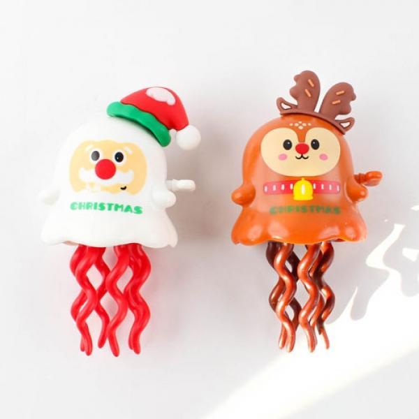 D15] 5000 크리스마스 춤추는 산타와 루돌프 (4개세트)