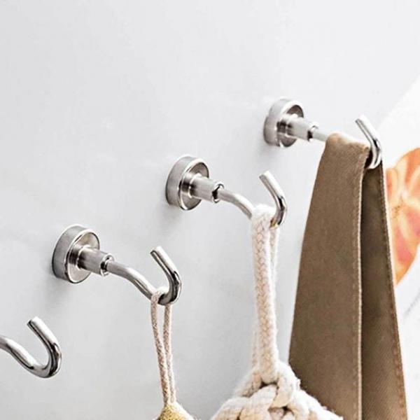 자석 후크 실버 1p 16mm 가위 보관