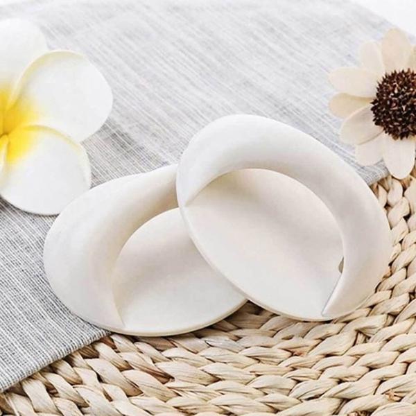 원형 식 손잡이 화이트 만능