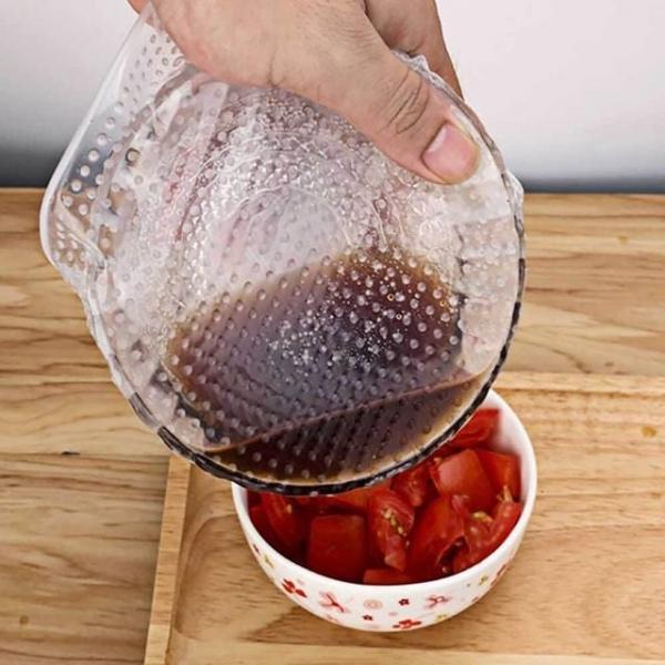 덮개 밀봉 10cm 음식 그릇