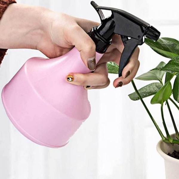 컬러 분무기 미세분무기 600ml 일자형 청소