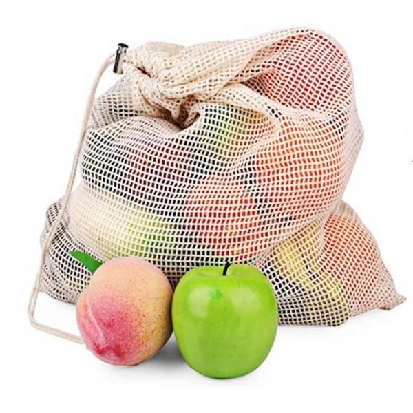 면 장바구니 프로듀스백 소형 메쉬 쇼핑