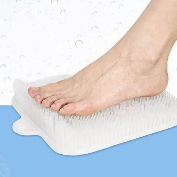 흡착 풋브러쉬 발가락 샤워