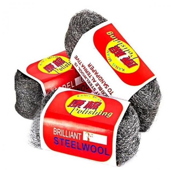 스틸울 철솜 유막제거 싱크대 수세미