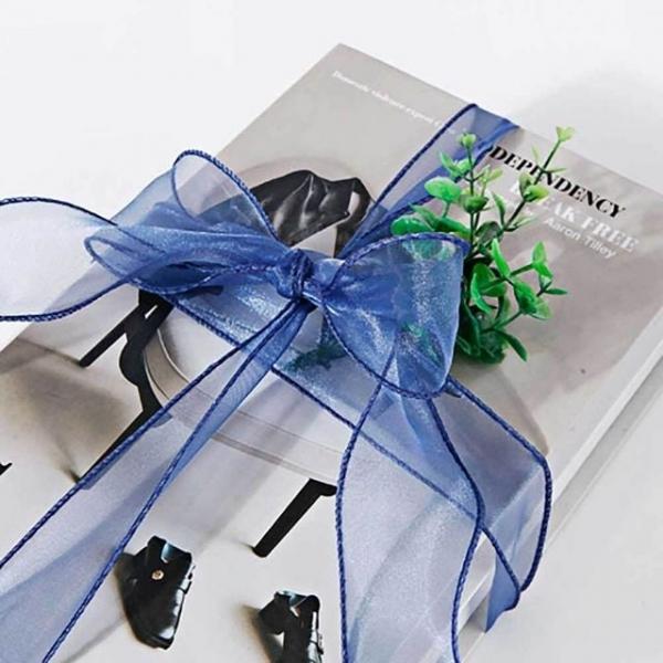 오간자 쉬폰 리본끈 4cm 9M 선물 꽃집