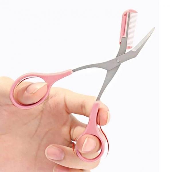 눈썹 가위 빗 눈썹빗 스테인레스