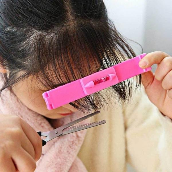 앞머리 자르기 셀프 고정 커트
