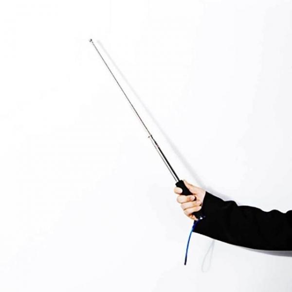 연장형 깃발봉 스테인리스 200cm 태극기 지시봉
