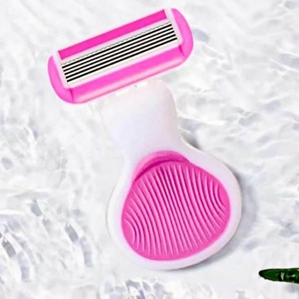 휴대용 미니 면도기 다리 윤활바