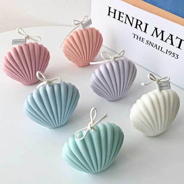 조개 캔들 몰드 감각적 선물