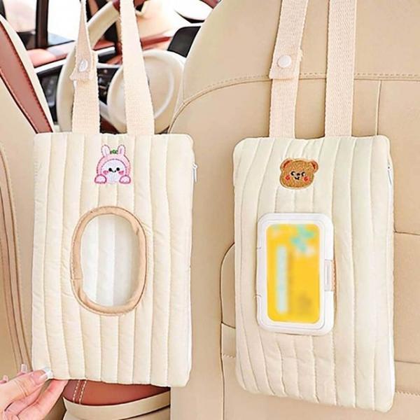 코튼 물티슈 파우치 거실 휴대용