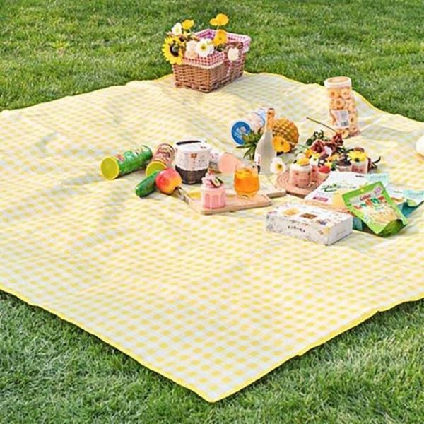 방수 돗자리 휴대용 200x200 캠핑 마감