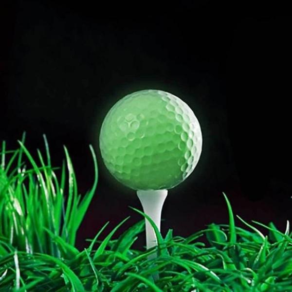 야광 골프공 야간 라운딩 골퍼