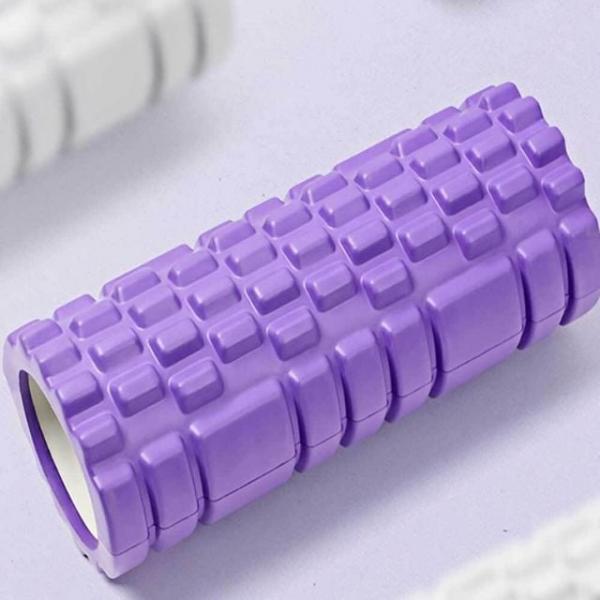 돌기형 폼롤러 33cm 홈트레이닝 자세