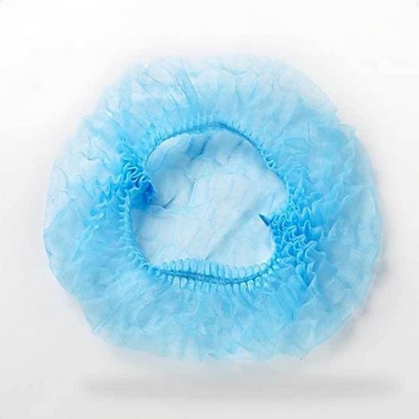 부직포 위생모자 일회용 100매 미세먼지 간편