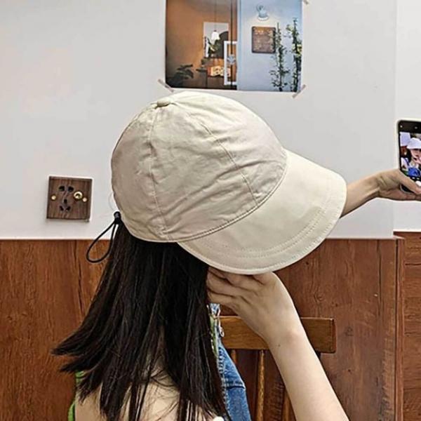 메쉬 스트링 모자 경량 휴대