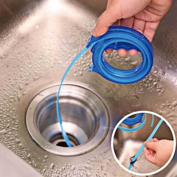 하수구 청소기 이물질 청소고리