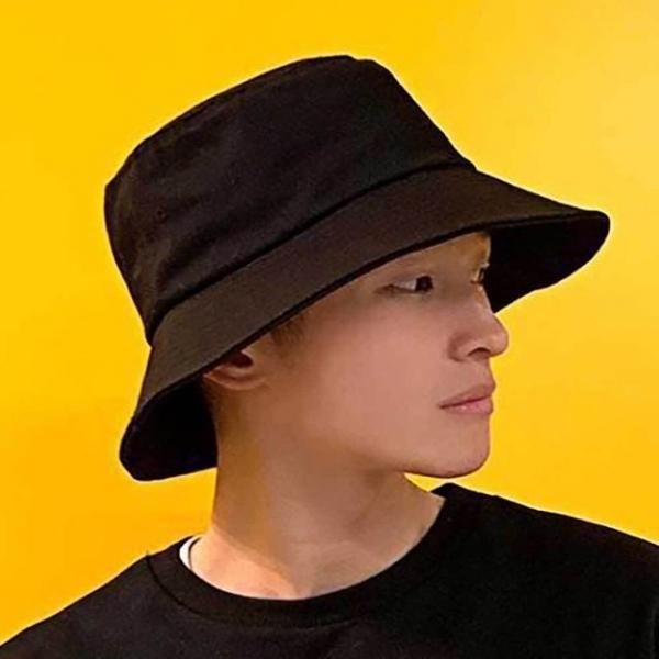 챙넓은 버킷햇 면 9cm 빅사이즈 여성