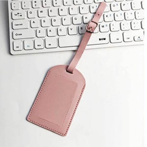 가죽 캐리어택 이름표 여행 스트랩