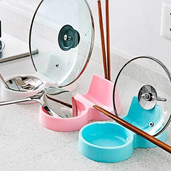 다용도 국자받침대 정리대 주방 수납