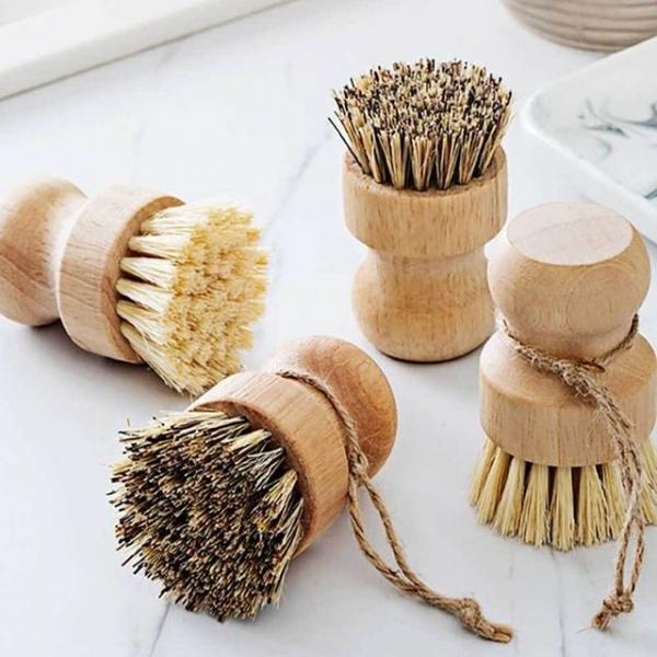 우드 세척솔 주방용 찌든때 그릇