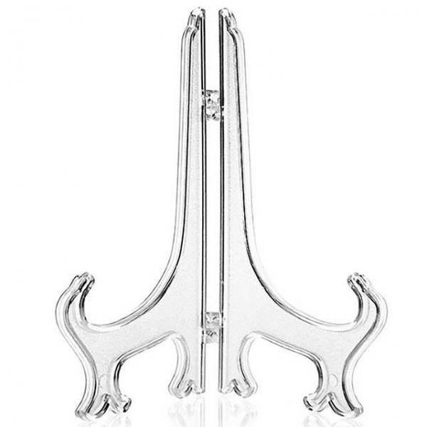 투명 액자 거치대 소 중 대 스탠드 받침