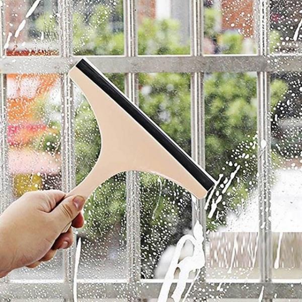 유리닦이 고무 밀착력 청소