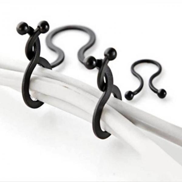 케이블 선 정리클립 전선 컴퓨터