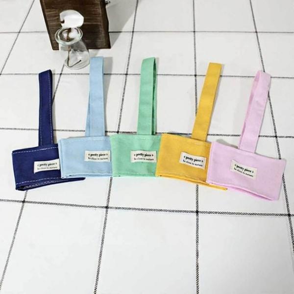 드링크백 캔버스 파스텔 이동 테이크아웃