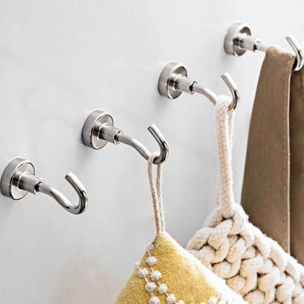 자석 후크 실버 1p 25mm 열쇠 목걸이