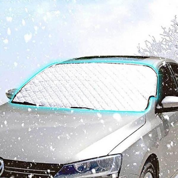 자동차 앞유리 덮개 폭염 황사