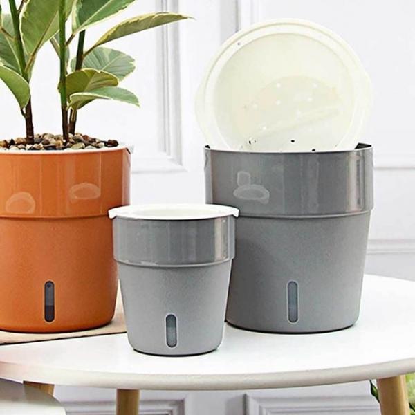 A607 자동급수 화분 수위창 16.6cm 식물 가정