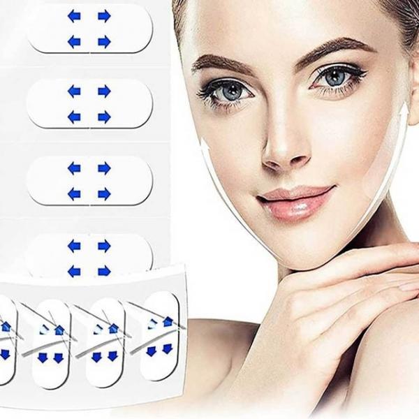 투명 리프팅밴드 얼굴형 40p 얼굴보정 무광