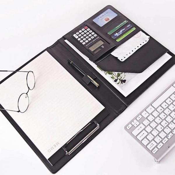 A4 가죽 결제판 계산기 계약서 정리