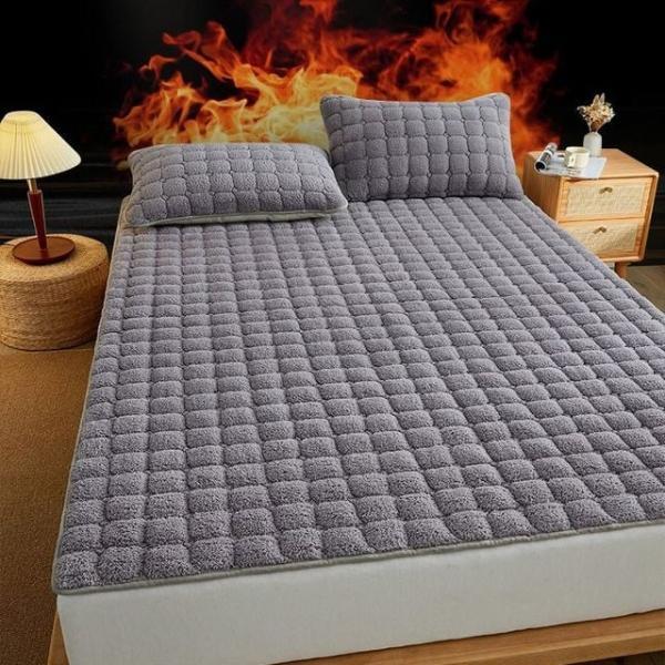 양털식 스프레드 시트 토퍼 매트리스 침대 패드 매트