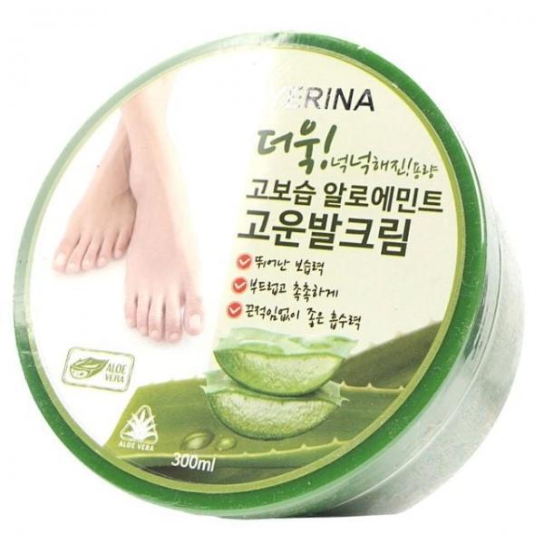 끈적임없이 좋은 흡수력 보습 알로에민트 발크림 300ml